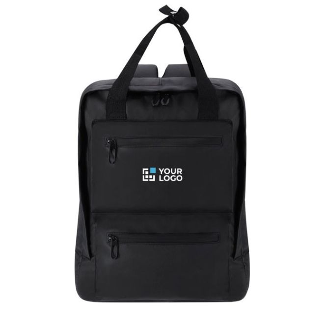 Mochila para portátil de PU con doble asa de transporte 15''