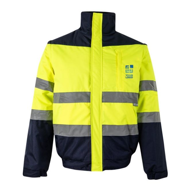 Chaqueta laboral de tallaje grande de poliéster 180 g/m2 