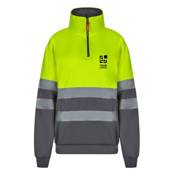 Jersey polar extra grande de poliéster con cuello alto 300 g/m2 