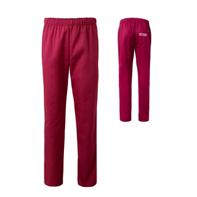 Pantalón unisex en algodón y poliéster con cintura elástica 190 g/m2 