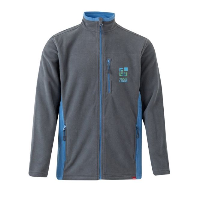 Chaqueta polar unisex para trabajar de poliéster 220 g/m2 