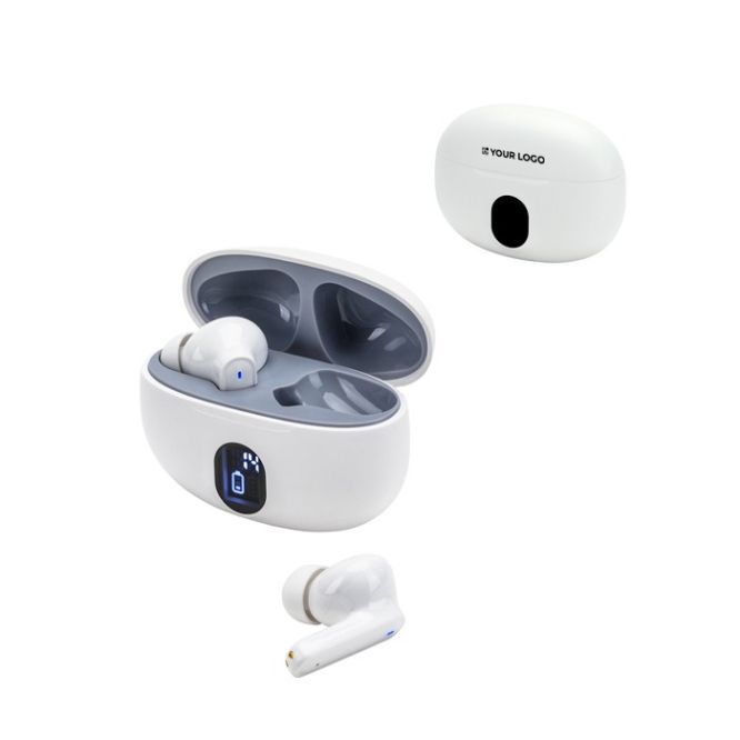 Auriculares inalámbricos de ABS reciclado con 4 horas de autonomía