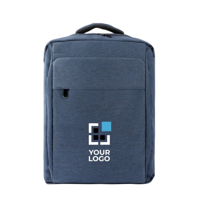 Mochila acolchada de poliéster reciclado para portátil de 15,6