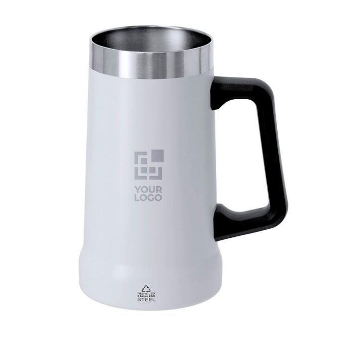 Jarra de acero inoxidable reciclado de doble pared 700ml