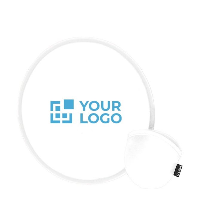 Frisbee de RPET de fácil plegado con funda individual a juego