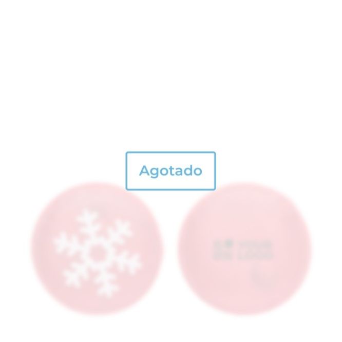 Calienta manos navideño reutilizable ideal para bolsillos o guantes color rojo vista de impresión - agotado