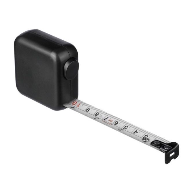 Cinta métrica de centímetros y pulgadas con pulsador de bloqueo 3M tercera vista