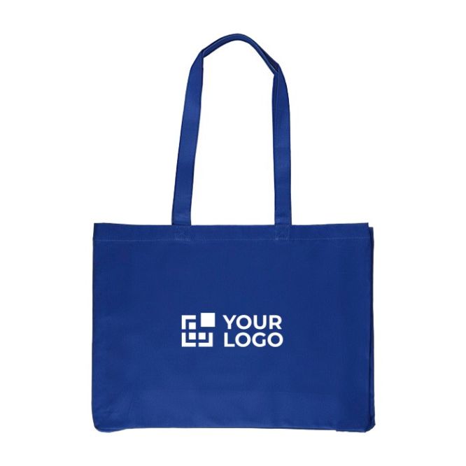 Bolsa de la compra de algodón de colores Oeko-Tex® 220 g/m2