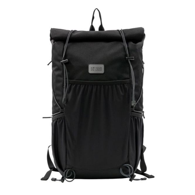 Mochila roll top de poliéster para portátil BrandCharger 16''