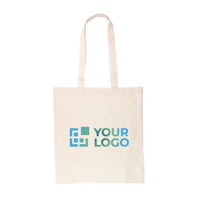 Bolsa de la compra de algodón natural Oeko-Tex® 140 g/m2