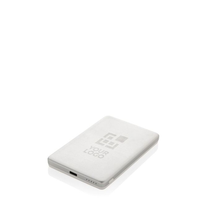 Powerbank con carga inalámbrica magnética indicador 5.000 mAh