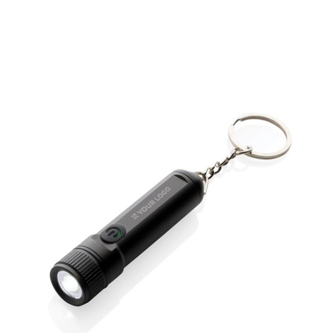 Linterna llavero recargable y ultra brillante con LED Gearx