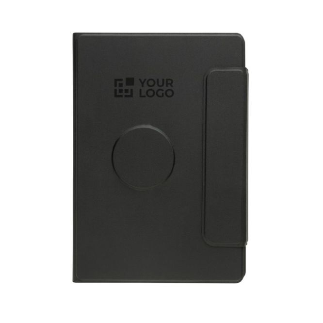 Portafolio magnético ecológico con tapa dura A5 hojas a rayas