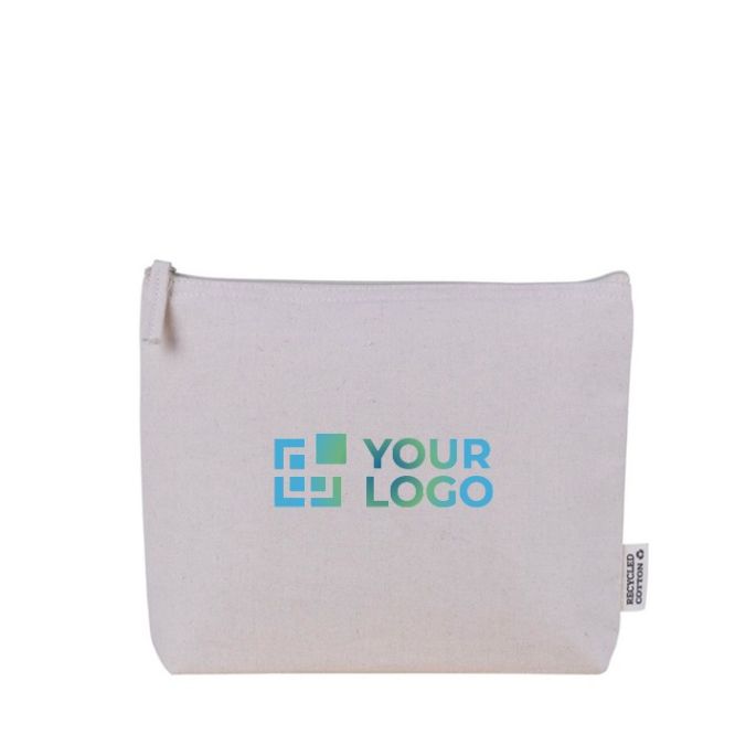 Neceser de algodón reciclado con forro de aluminio isotérmico