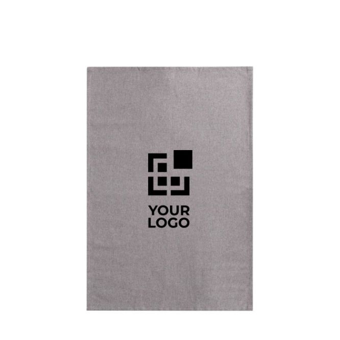 Paño de cocina de algodón reciclado con cinta para colgar 180 g/m2