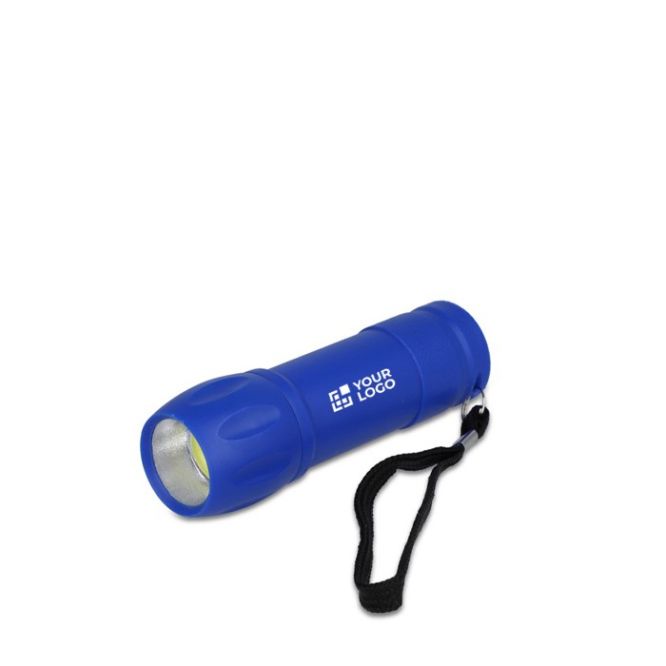 Linternas de plástico reciclado en varios colores de luz COB