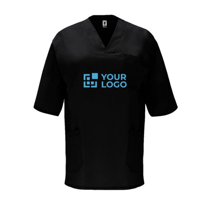 Casaca unisex de poliéster y algodón en manga corta 160 g/m2 Roly Panacea 