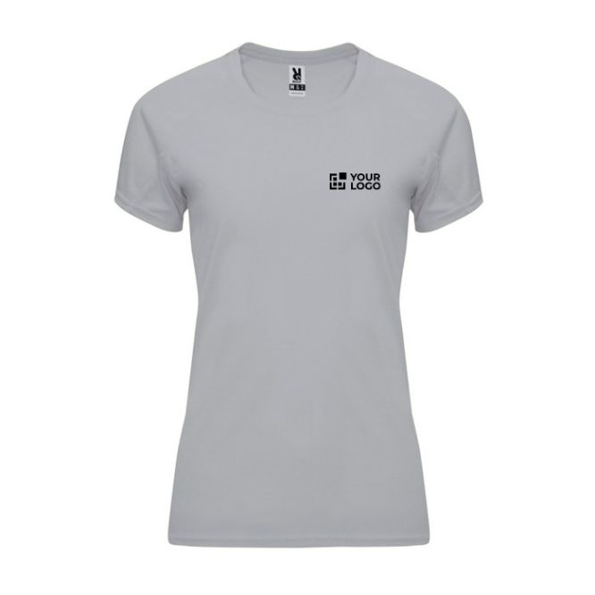 Camiseta técnica entallada de poliéster para mujer 135 g/m2 Roly Direct Bahrain 