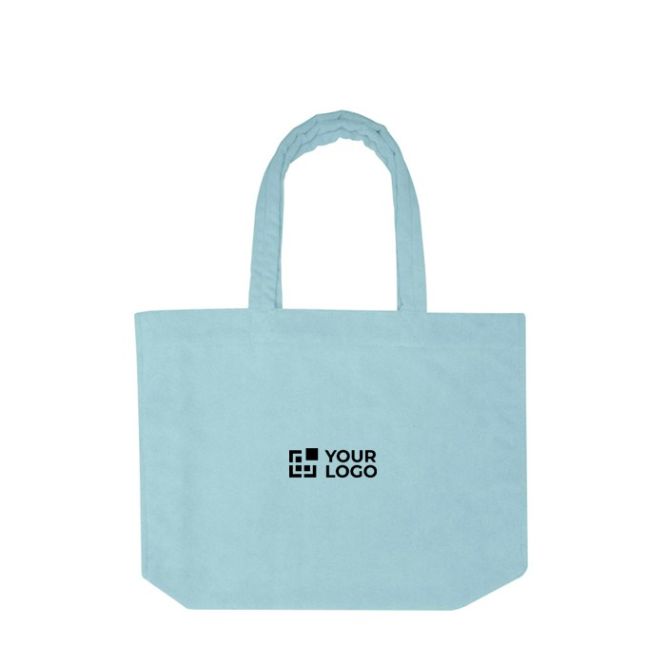 Bolsa tote de playa con acabado soft y compartimento grande