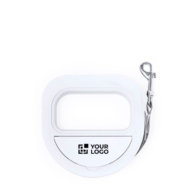 Cinta de paseo para mascotas con compartimiento para bolsas