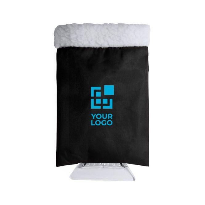 Rascador de hielo con manopla de protección de poliéster