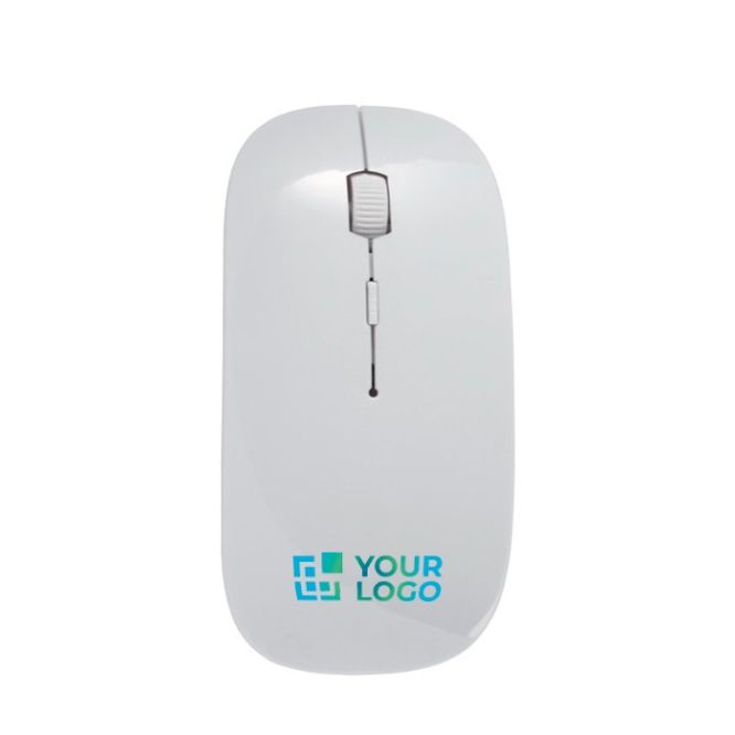 Ratón inalámbrico personalizado antibacteriano impresión a todo color