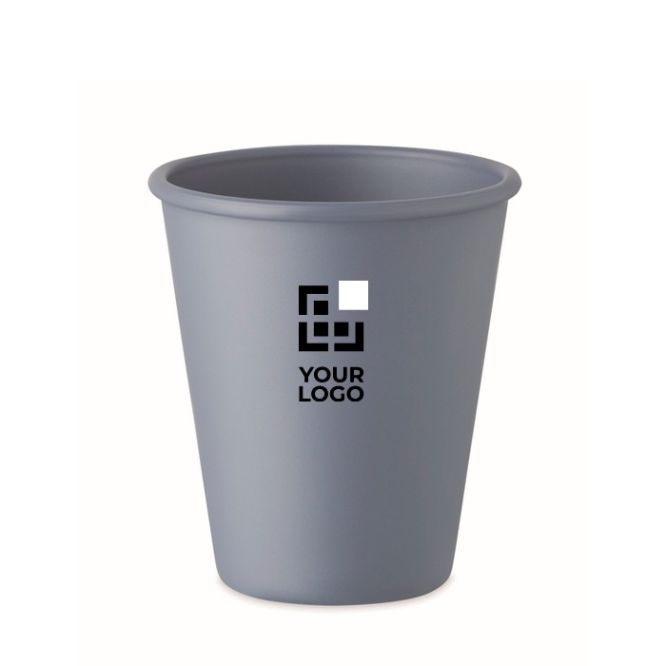 Vaso reutilizable de una sola pared hecho de maíz 200ml