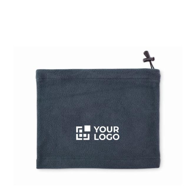 Braga de cuello de forro polar ajustable de talla única