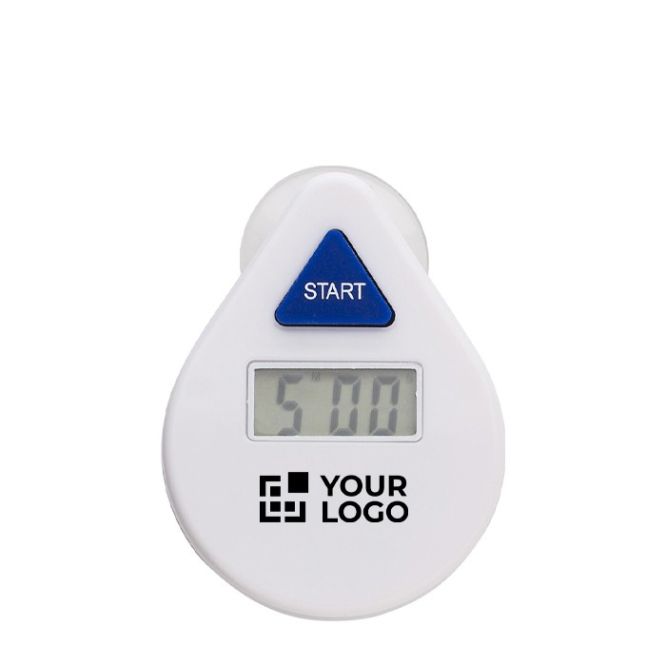 Temporizador de ducha de 5 minutos con ventosa para publicidad
