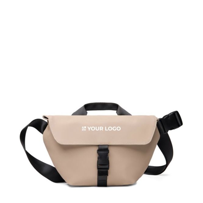 Bandolera urbana en material reciclado con correa ajustable