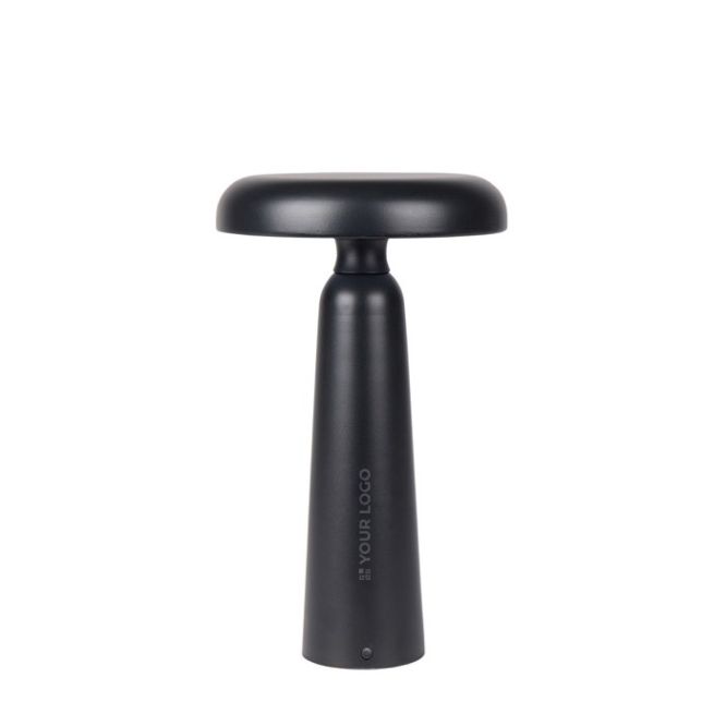 Lámpara de mesa reciclada con luz cálida y blanca regulable por tacto