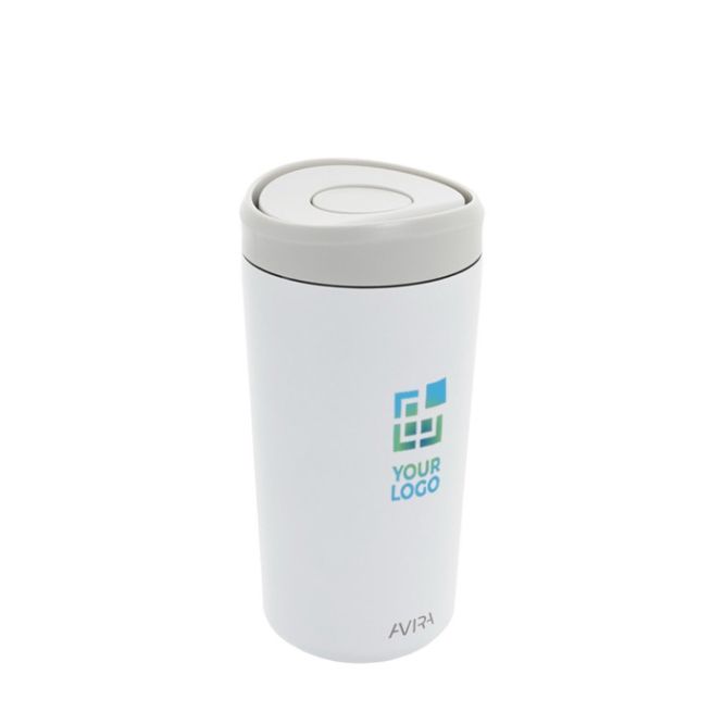 Taza térmica take away ecológica con tapa de clic 400 ml Avira Alix
