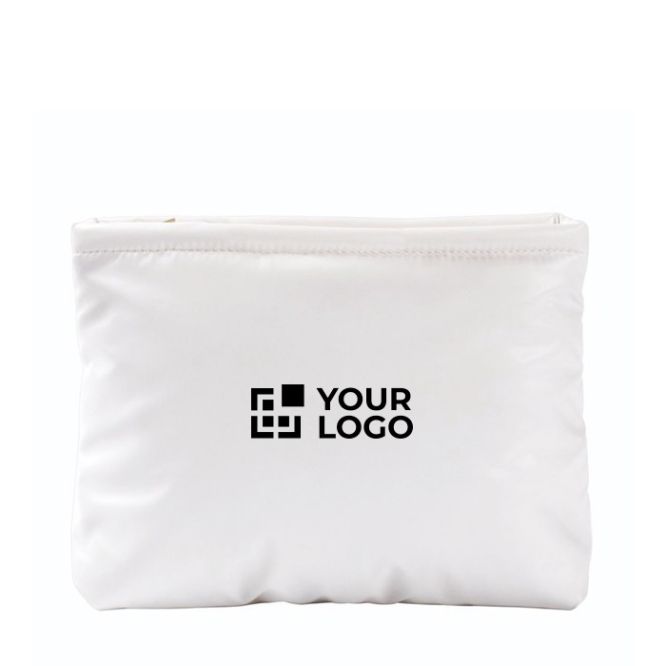 Neceser rectangular de poliéster acolchado y suave 120 g/m2