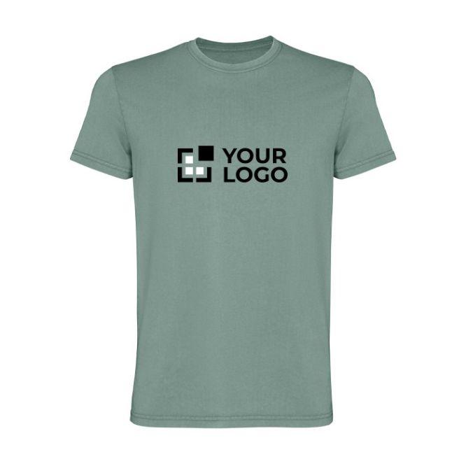 Camiseta de hombre de algodón de punto manga corta 180 g/m2 Roly Corgi 