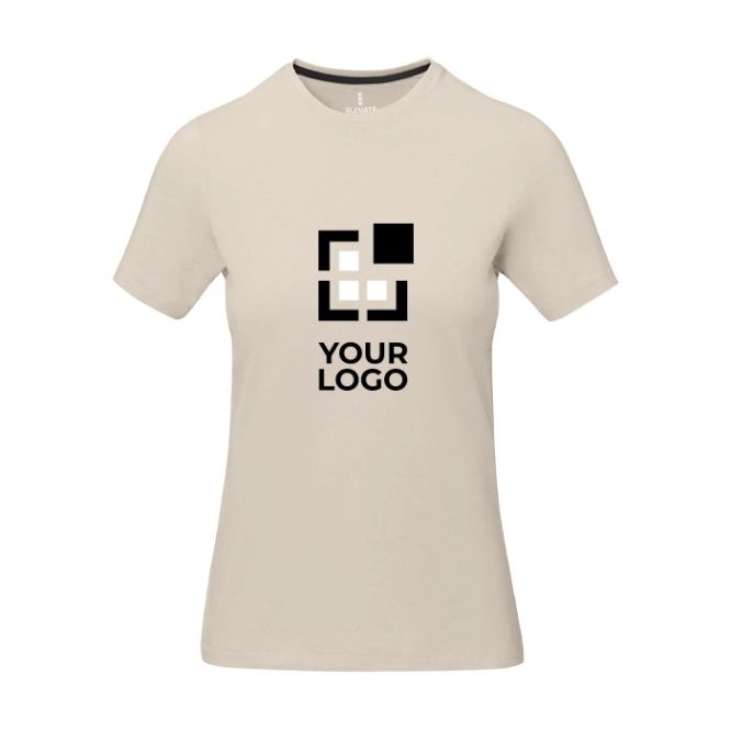Camiseta de manga corta para mujer en algodón 160 g/m2 Elevate Life 
