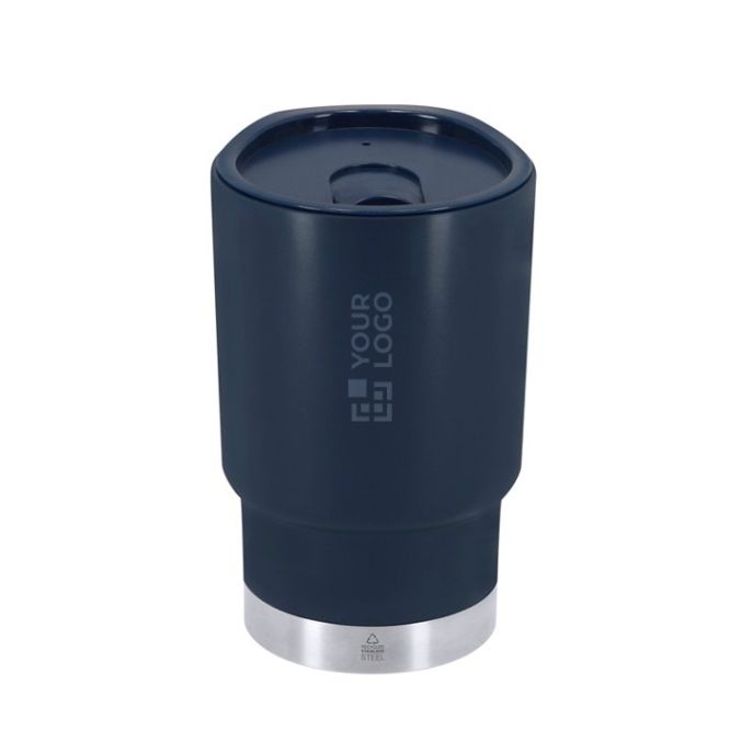Vaso térmico para llevar de doble pared con dosificador 380ml