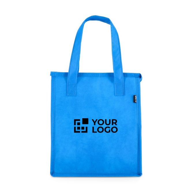 Bolsa nevera pequeña para llevar con forro de aluminio en el interior