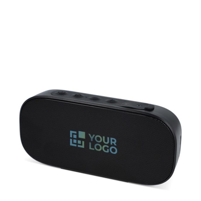 Altavoz personalizable resistente al agua y 5 horas de reproducción