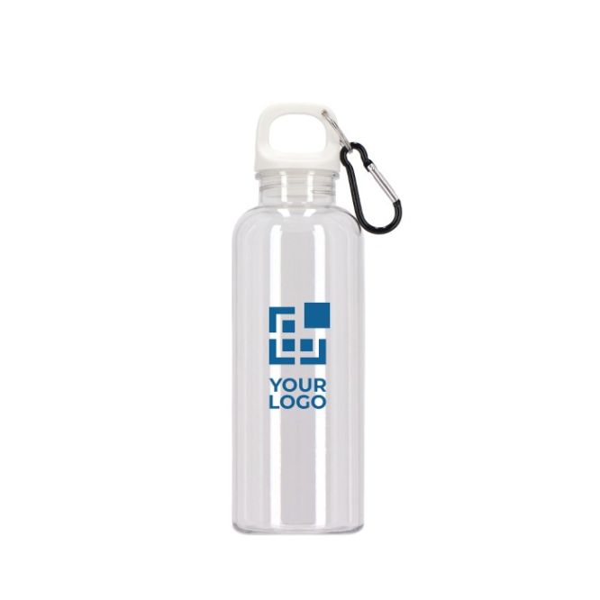 Botella de plástico en vivos colores transparentes 500ml