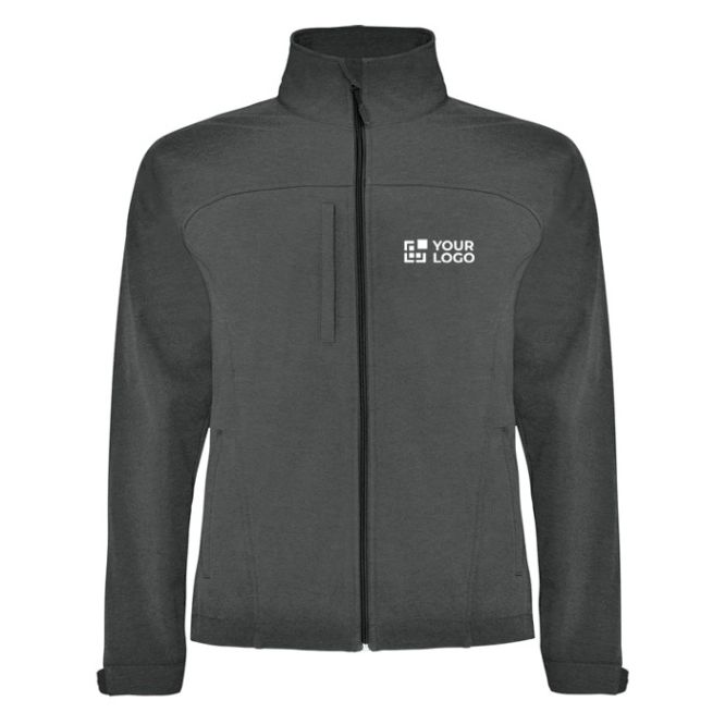 Softshell de 3 capas con bolsillos con cremallera y ajuste inferior Roly Direct Rudolph vista principal