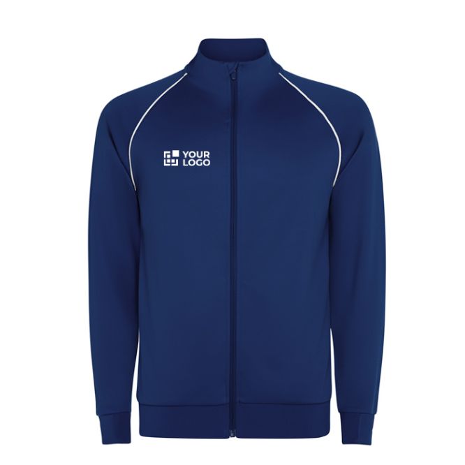 Sudadera deportiva unisex con cuello alto 210 g/m2 Roly Direct Valier