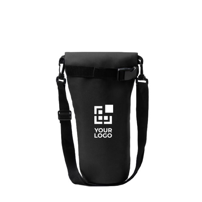 Nevera para botellas con bandolera y cierre cremallera 1L