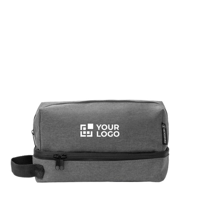 Neceser ecológico con doble compartimento y asa de transporte