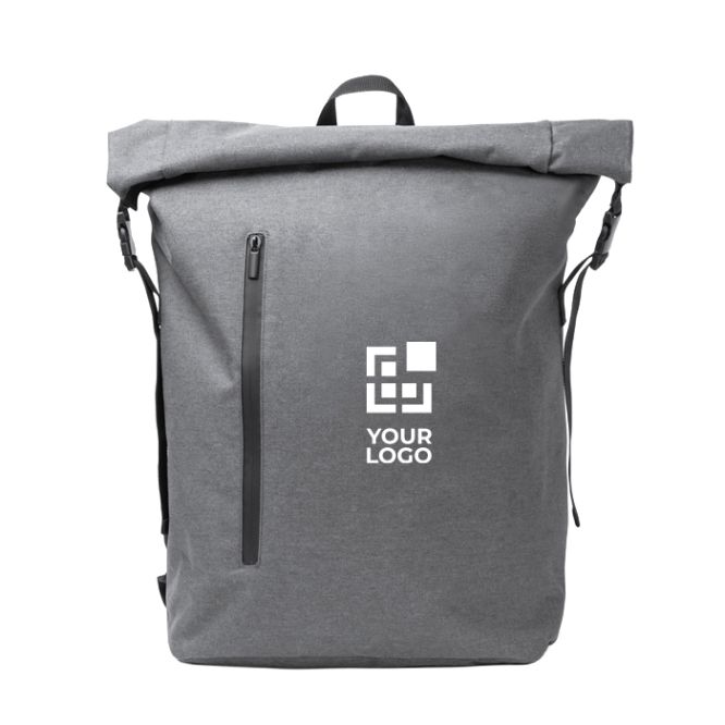 Mochila de plástico reciclado repelente a líquidos para portátil 15”