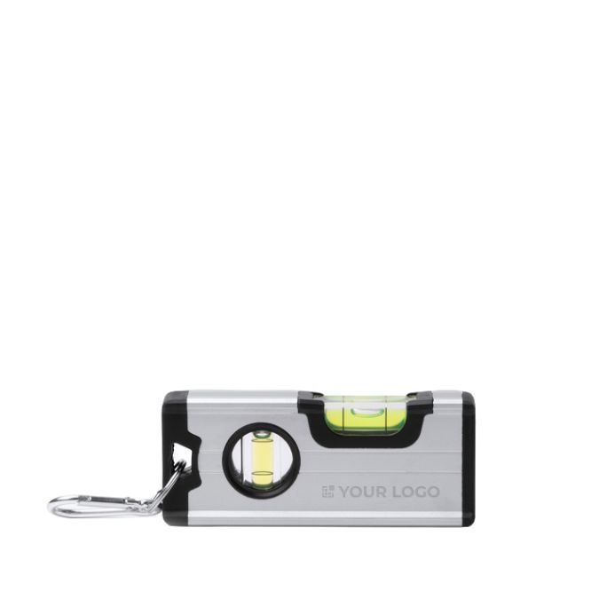 Nivel de burbuja de aluminio reciclado con base magnética