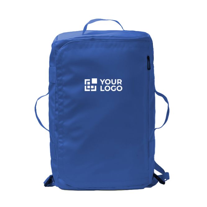 Bolsa mochila convertible de viaje en piel sintética y poliéster