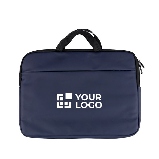 Maletín para portátil con bolsillo delantero y cinta regulable 15''