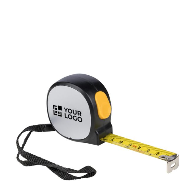 Flexómetro magnético de plástico con correa y bloqueo de 5 M