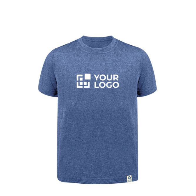 Camiseta de algodón reciclado y RPET para niños 150 g/m2