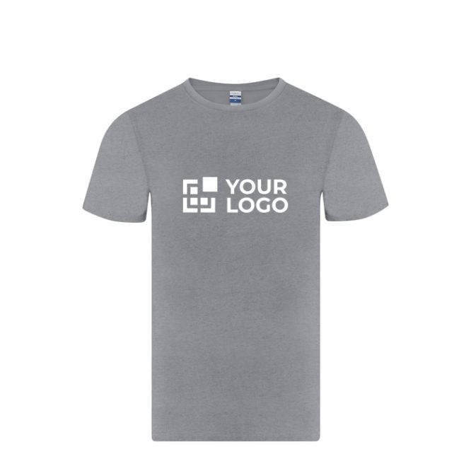 Camiseta infantil de algodón punto liso manga corta 150g/m²